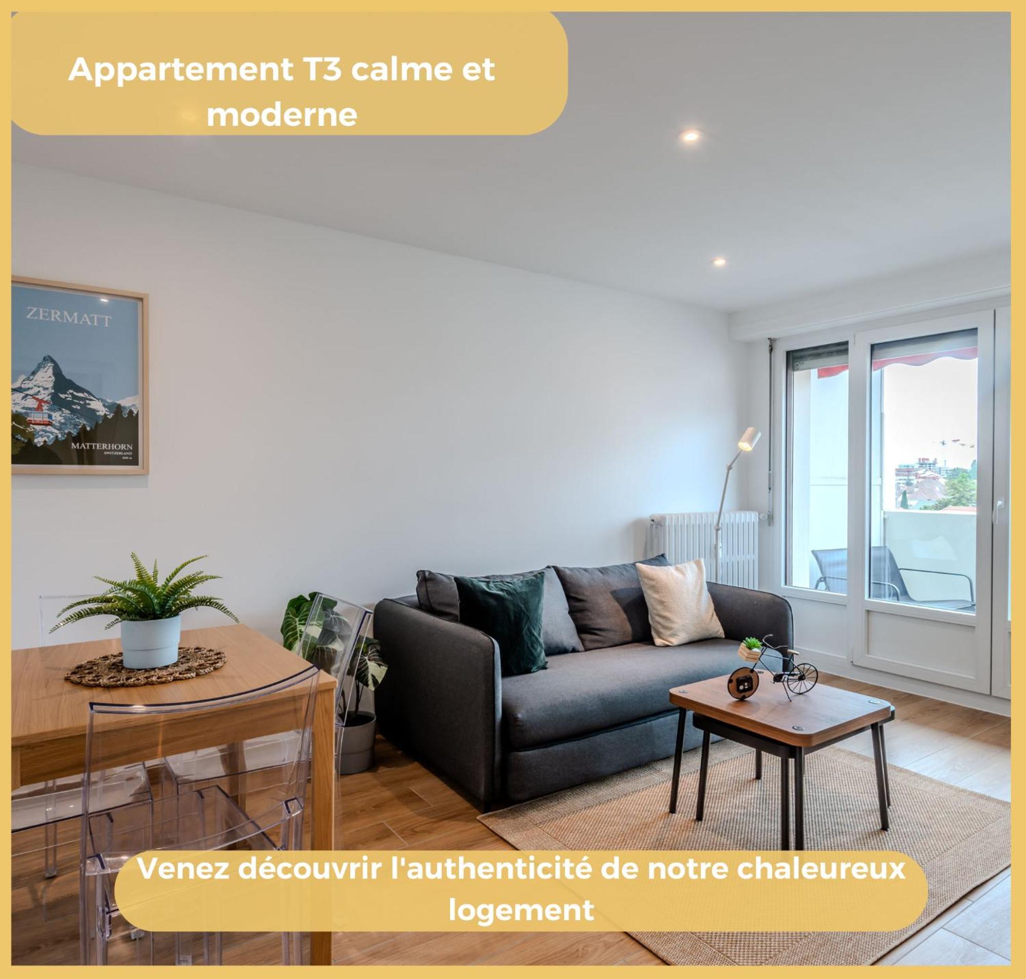 Chez Gwen I T3 I Gaillard Apartment Exterior photo